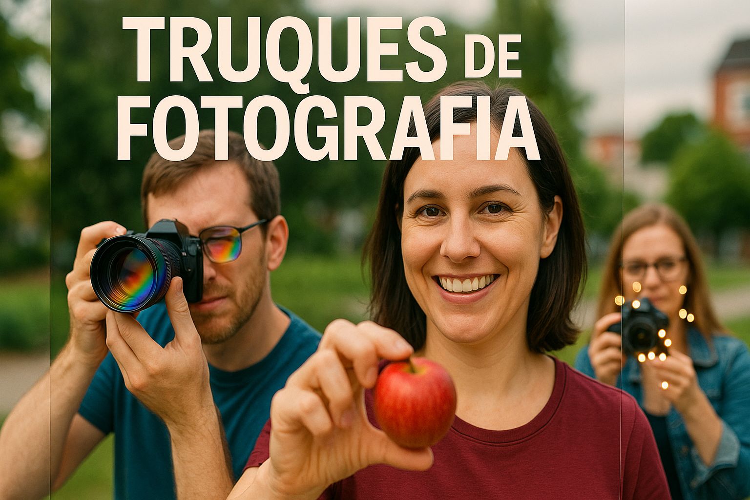 truques de fotografia